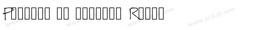 Pirates of Cydonia R字体转换